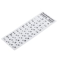 thumbnail image 3 of Piel protectora de la etiqueta engomada del de negras mate rusas para PC portátil -17 " Hugo pegatinas de teclado, 3 of 7