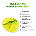 thumbnail image 5 of Dino Gift Set for Kids Soap with Toys Inside and Bath Bomb for Kids with a Surprise Toy Handmade in USA Natural and Safe by Relaxcation, 5 of 7