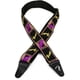 thumbnail image 1 of Correa de guitarra Fender Neon con monograma morado/amarillo de 5 cm de ancho, 1 of 1