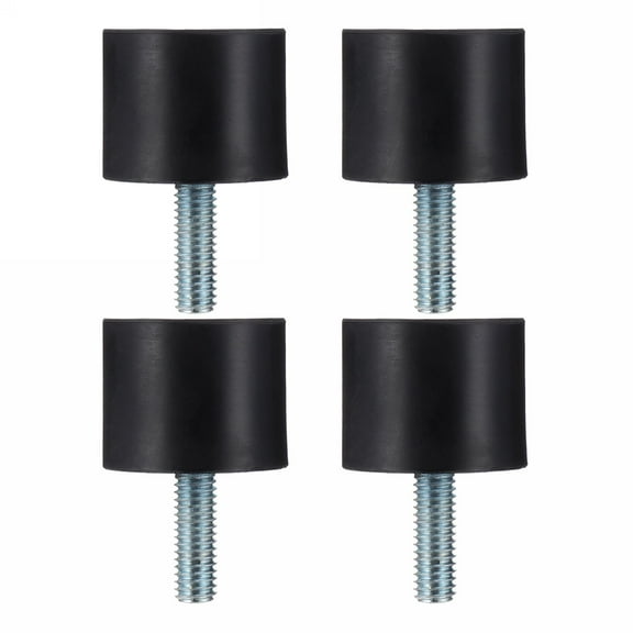 Rubber Absorber Mounts Vibration Block Cylindrical Isolator Accessories Compressor Generator Motor Anti Silent Isolators