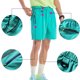 thumbnail image 1 of Ceisia Men's Slim Lightweight Quick-dry Gift Casual Shorts Breathable Contrast Zipper Pockets Multi-Color, 1 of 7
