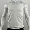 thumbnail image 5 of Mlzmgr Compression Tank Tops for Men Square Neck Sleeveless Basic Men's Tanks Athletic Workout Gym Muscle Tops, 5 of 9