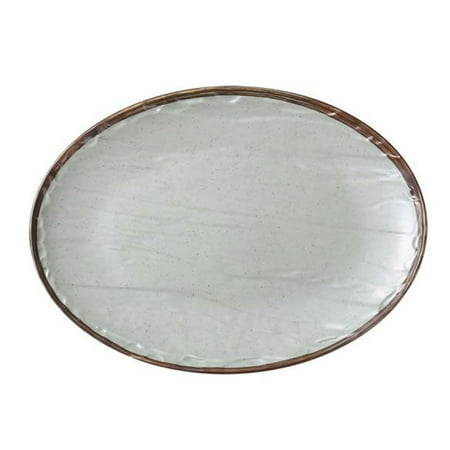 

Yoto Oval Plate 11 W X 8 L X 1 H Melamine White