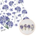 thumbnail image 1 of Pegatinas de flores para uñas, 3 hojas, pegatinas autoadhesivas para uñas, decoración de uñas, diseño de manicura, 1 of 5