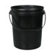 thumbnail image 3 of Cubo multiusos para almacenar pintura con asa. Cubo pintura. Contenedor almacenamiento para pintura, disolventes y recubrimientos. Uso diario. 18L Negro Sin Tapa, 3 of 8