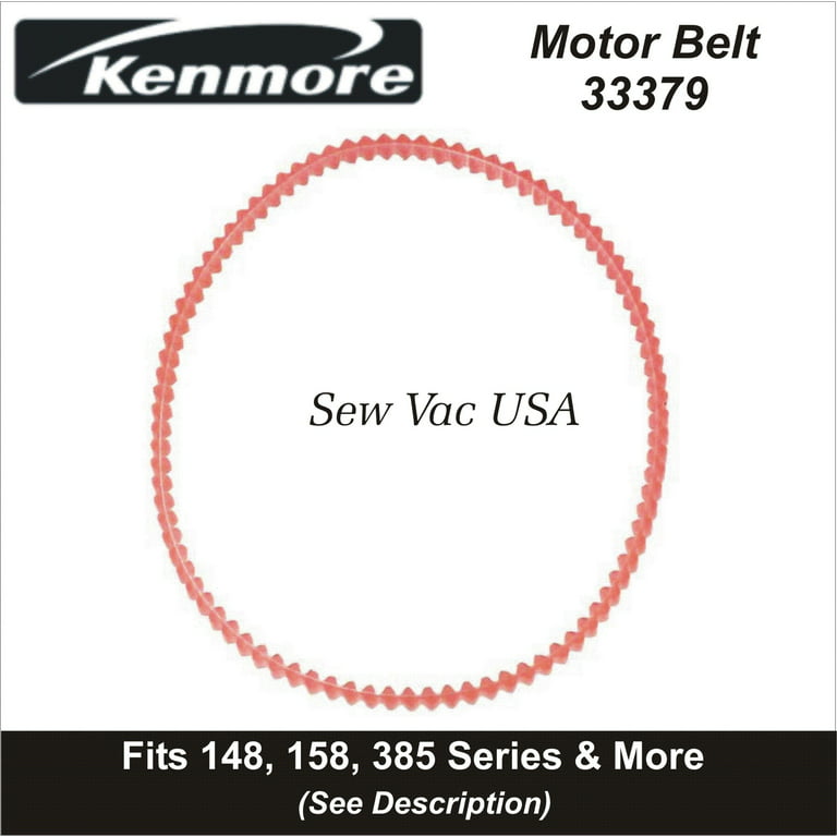 Double Side Lug Motor Belt - Kenmore Part # 33379 – Central Michigan Sewing  Supplies Inc.