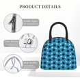 thumbnail image 4 of Fotbe Bowling Balls Pattern Lunch Bag, Insulated Lunch Box, Small Leakproof Cooler Food Lunch Containers Reusable High Capacity Lunch Tote Bags for Work, Travel, Outdoor, 4 of 6