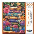 thumbnail image 4 of RoseArt Colorluxe 300-Piece Books and Flowers Adult Interlocking Jigsaw Puzzle, 4 of 5