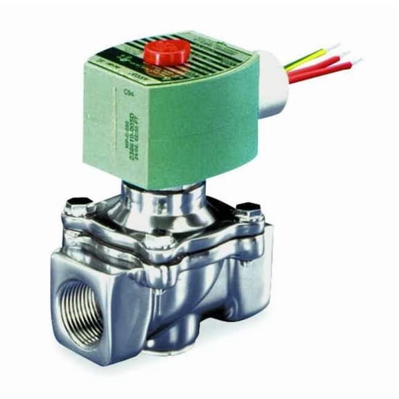 Redhat Solenoid Valve,2-Way/2-Position,NO,Air 8215G033