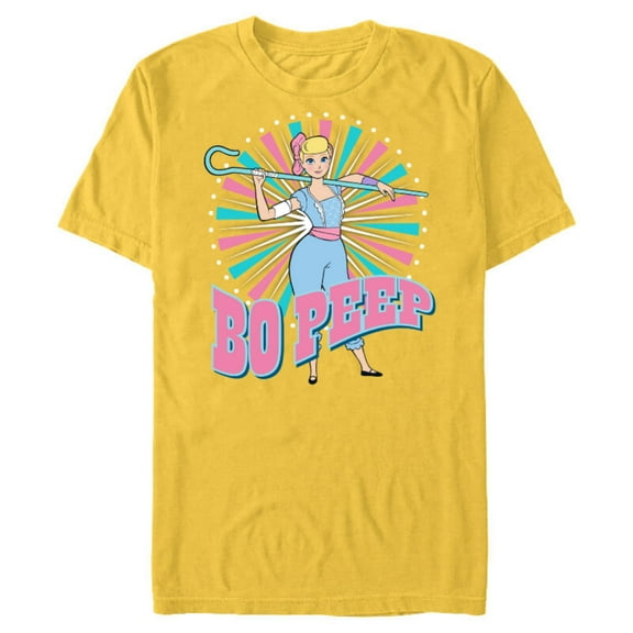 Disney Pixar Toy Story 4 Bo Peep is Back T-Shirt- Short Sleeve Blended T-Shirt for Adults - Customized-Putty Snow Heather