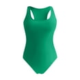 thumbnail image 5 of WAYUTE One Piece Swimsuit Women Athletic Racerback Bathing Suit Color Block Swimsuit, 5 of 5
