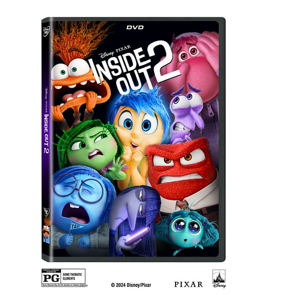 Inside Out 2 DVD (DVD) Disney Family