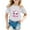 White, variant on Easter Girls T-Shirt Happy Easter Bunny Cute Summer Tops Tees Rabbit Easter Kids Tee Tops Size 8-9