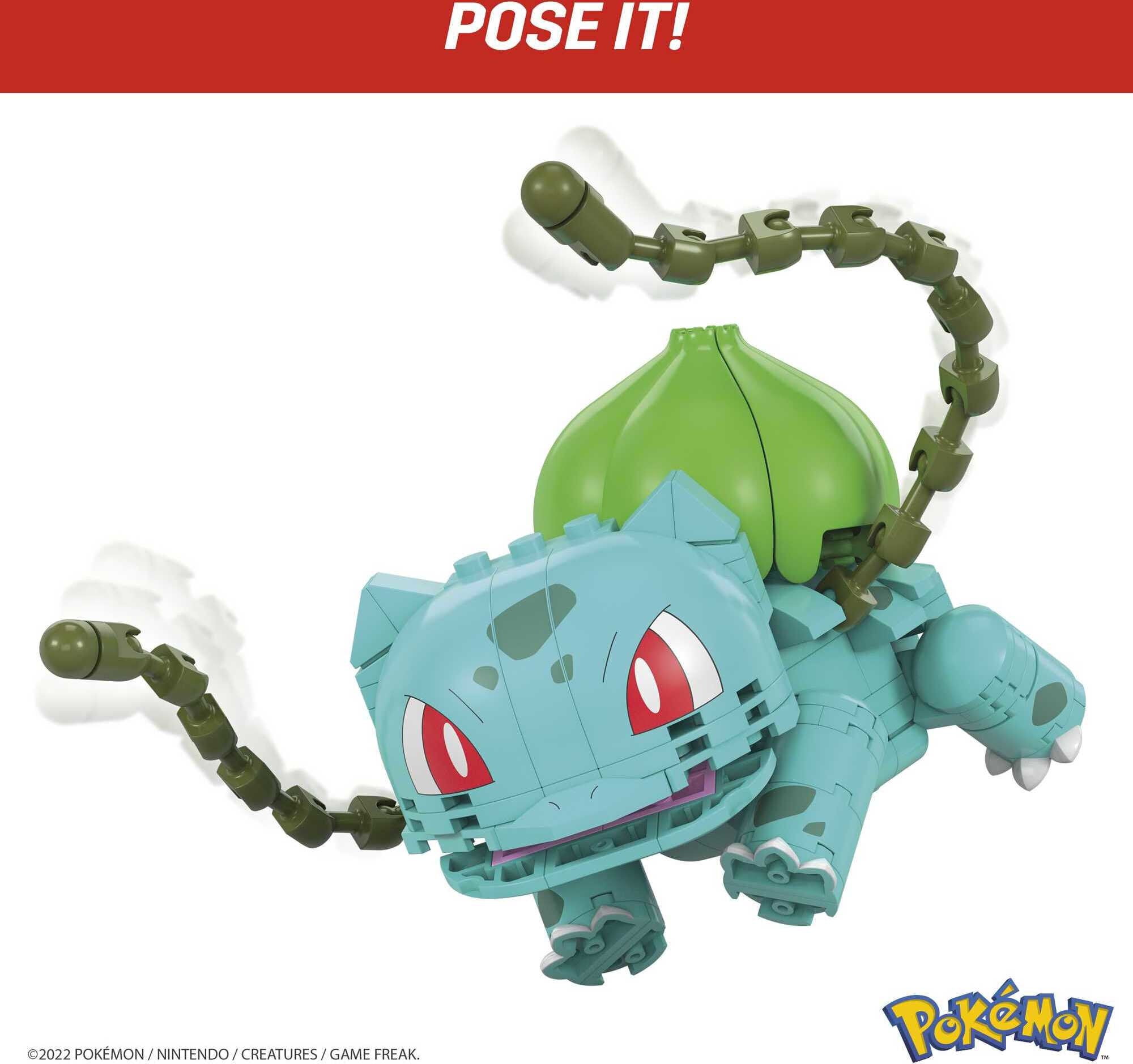 Mega Pokemon Jumbo Bulbasaur Building Toy Kit, With 1 Action Figure -  789pcs : Target