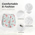 thumbnail image 6 of Lsque Cute Flamingo Printed Women's Running Shorts with Liner Pockets,Elastic Quick Dry Workout Athletic Gym Yoga Shorts,Womens High Waist Shorts-Large, 6 of 9