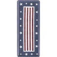 thumbnail image 2 of Unique Loom Comfort Mat Collection - America (2' x 5' Rectangle Red and Blue/Ivory), 2 of 5