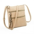 thumbnail image 3 of Small Crossbody Purses for Women Multi Pocket Travel Bag Over The Shoulder with Extra Long Strap, 3 of 4