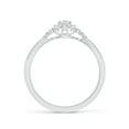 thumbnail image 2 of ANGARA Natural 0.2 Ct. Diamond Classic Engagement Ring in 14K White Gold for Women (Ring Size: 11.5), 2 of 9