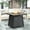 Grey, variant on E-Western Fire Pit Table 28-Inch Square 40,000 BTU Propane Gas with Auto-Ignition Waterproof Cover Outdoor Heater