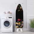 thumbnail image 3 of HELLHERO Ironing Board Cover Hook & Loop Fasteners Floral Pattern Elastic Edge Polyester Fiber Fabric for Home Accessories, 3 of 5