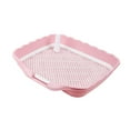 thumbnail image 4 of TOOYFUL Dog Potty Tray, Reusable Puppy Toilet, Sturdy Pee Mesh Training Tray,Pet Training,Toilet Pee Pad Holder, for Dogs PInk, 4 of 10