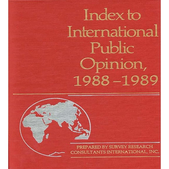 Index to International Public Opinion, 1988-1989, (Hardcover)