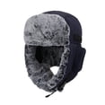 thumbnail image 1 of Windproof Winter Warm Trapper Trooper Hats Russian Aviator Cap Ear Flaps, 1 of 2