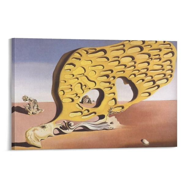 Salvador Dali Impresión Pintura El enigma de mi deseo o mi madre Póster Artístico Lienzo Pintura Decoración Pared Impresión Foto Regalos Hogar Moderno Carteles Decorativos 08x12 pulgadas (20x30 cm)