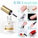 thumbnail image 2 of BORN PRETTY 8-in-1 Nail Glue Gel Esmalte de uñas Transparente Clear 7ml Función Gel Soak Off Nail Art Gel Barniz Espesor Base Gel Tan Jianjun unisex, 2 of 2