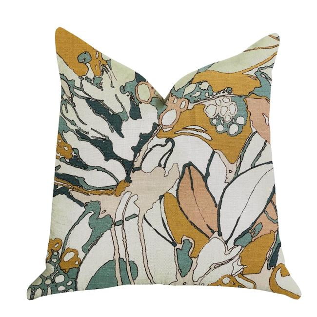 Plutus PBRA13592026DP Camellia Floral Multi Color Luxury