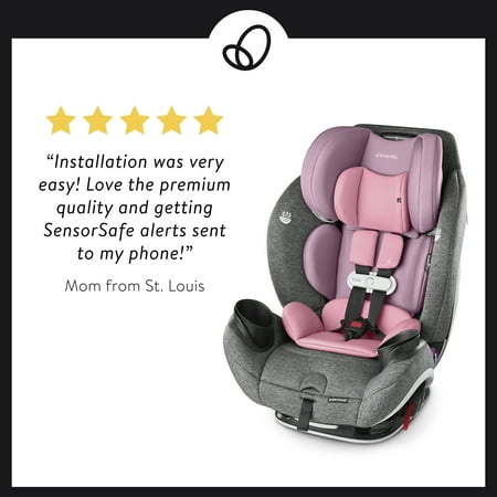 GOLD SensorSafe EveryStage Smart All-In-One Convertible Car Seat (Moonstone Gray)