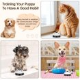 thumbnail image 3 of Pet Training Bells, 2 Pack Dogs Bell for Door Training and Outside Communication Device Dog AgilityTraining Equipment Interactive Toys (White), 3 of 5