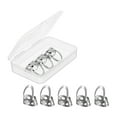 thumbnail image 2 of 8pcs Metal Guitar Finger Picks Bass Guitars Fingerpicks Medium, 2 of 8