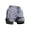 Gray, variant on 2 in 1 Quick Dry Shorts for Men Two Layer Drawstring Elastic Waist Breathable Trunks Gym Training Beach Water Daily Comfort Bottoms