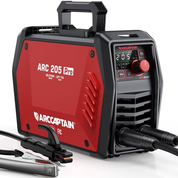 Soldadora ARCCAPTAIN iControl ARC205 Pro Stick 205A 110V/220V