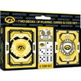 thumbnail image 2 of MasterPieces Officially Licensed NCAA Iowa Hawkeyes 2-Pack Playing cards & Dice set for Adults, 2 of 4