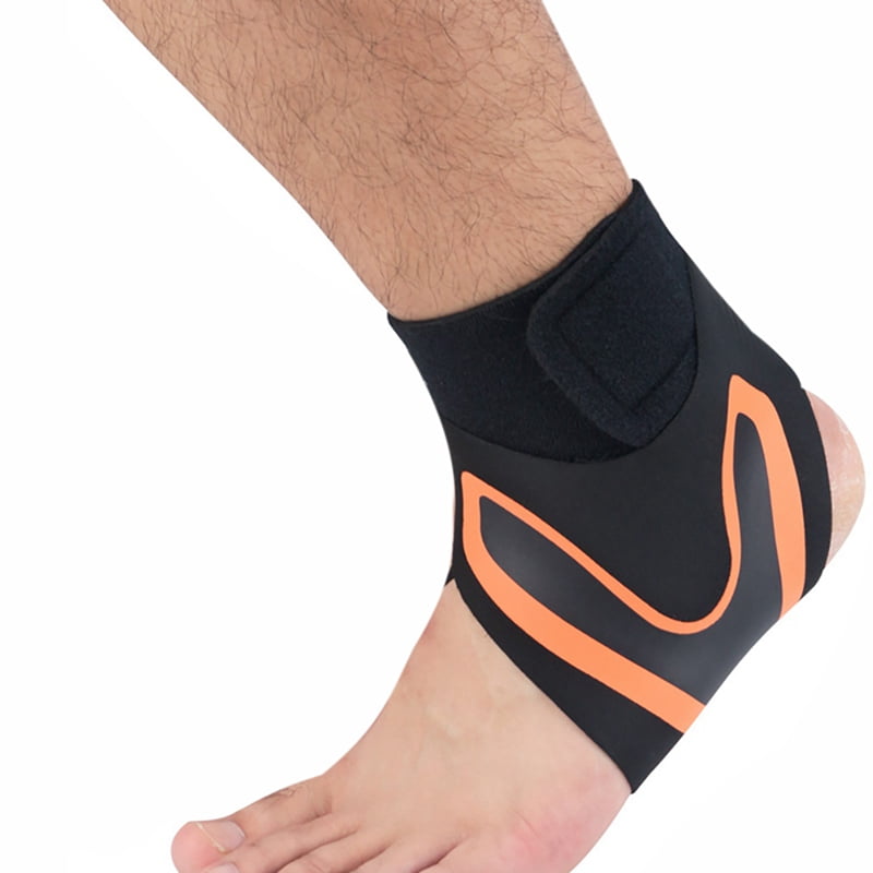 Compression Ankle Brace with Silicone Ankle Support and Anti-Microbial Copper. Plantar Fasciitis, Foot, Achilles Tendon Pain Relief. Prevent and Support Ankle Injuries & Soreness