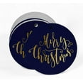 thumbnail image 2 of Inkdotpot Gold Foil Paper Hang Tag Merry Christmas Favor Tag 50 Piece, 2 of 7