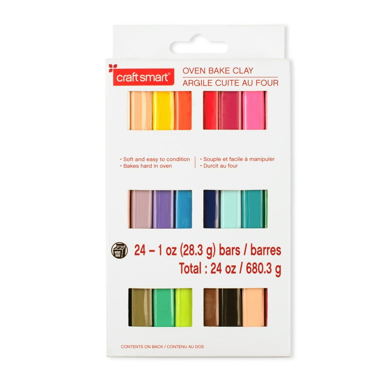 6 Packs: 24 ct. (144 total) 1oz. Oven-Bake Clay by Craft Smart