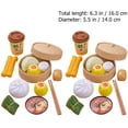 thumbnail image 3 of Juguete de cocina Zhivalor 2 juegos para niños comida china para el desayuno 26 uds, 3 of 8