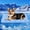 Blue, variant on Areker Dog Cooling Mat 32"x44", Upgraded Thick Cooling Pad for Dogs, Arc-Chill Color Changing Self-Cooling Mat with Q Max>0.5, Non-Slip Waterproof Portable Pet Mat for Dogs