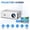 projector+SCREEN, variant on Supports 4K HD Projector, Local 1080P Resolution, 200 Lumens Brightness, Compatible with Multiple Devices, 25 Million Pixels, Suitable for Home Theaters/Offices/Living Rooms/Bedrooms/Holiday Gifts