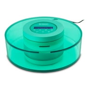 Oregon Scientific, Inc Aurabreeze Essential Oil Aroma Diffuser With Nature Sounds And Clock - Turquoise