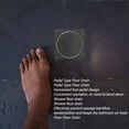 thumbnail image 3 of Shower Drain, 3.9x3.9in Prevent Clogging Floor Drain Press Type  for Kitchens, 3 of 7