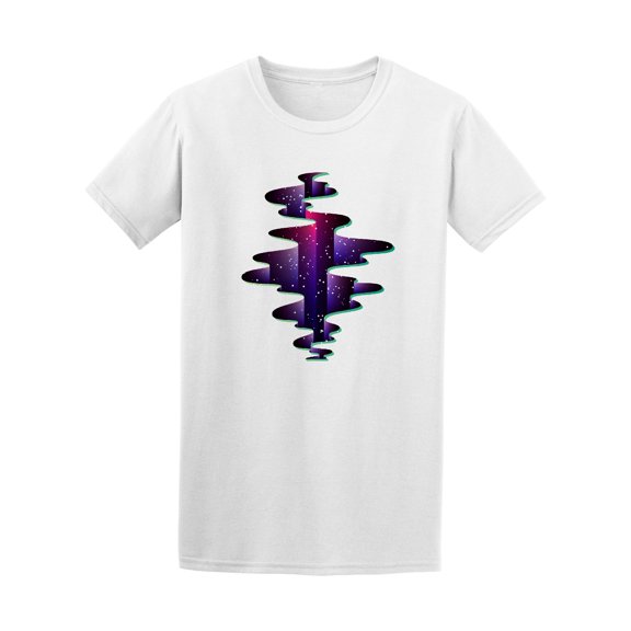 Cool Psychedelic Abyss Gap Graphic Tee - Image by Shutterstock