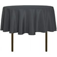 thumbnail image 2 of WYZZHY 6 Pack Round Tablecloth  120 Inch White  Stain &amp; Wrinkle Resistant  Polyester  Table Cover for Dining Table  Buffet Parties &amp; Camping, 2 of 7