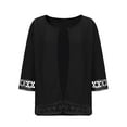 thumbnail image 5 of Neewe Women's Long Sleeve Cardigan Knit Sweaters Cropped Open Front Bolero Shrug for Dresses S-2XL, 5 of 6