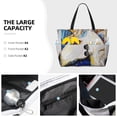 thumbnail image 3 of Balery Starry White Horse Beach Travel Bag - Water-Resistant, Large Capacity Lightweight Tote with 7 Pockets for Women and Men - Perfect for Beach, Pool, Gym, and Travel, 3 of 7