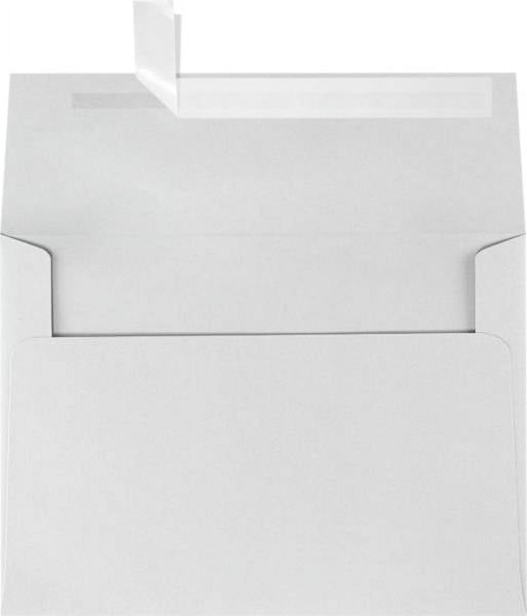 LUXPaper A7 Invitation Envelopes, 5 1/4 x 7 1/4, Gray, 50/Pack