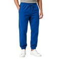 thumbnail image 2 of Mens Athletic Sweatpants with Pockets Drawstring Waist Casual Baggy Fleece Joggers Running Workout Track Pants Royal Blue S, 2 of 10